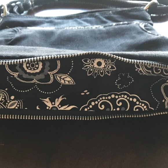 Thirty One Cloth Crossbody Bag with depth expandable - Picture 3 of 7